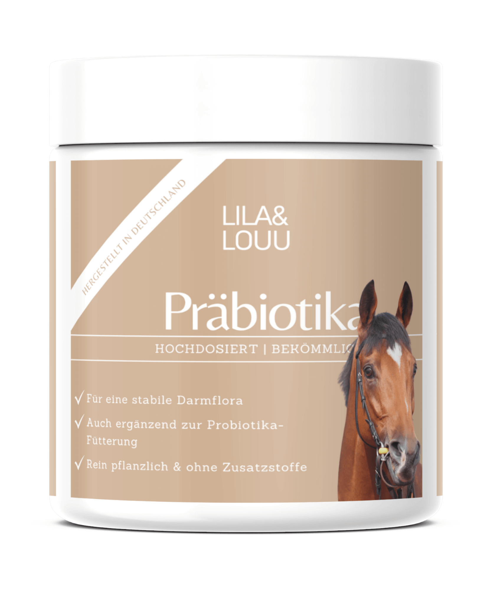 800 Gramm Natürliche Präbiotika für Pferde – Optimales Darmmilieu für eine gesunde Verdauung